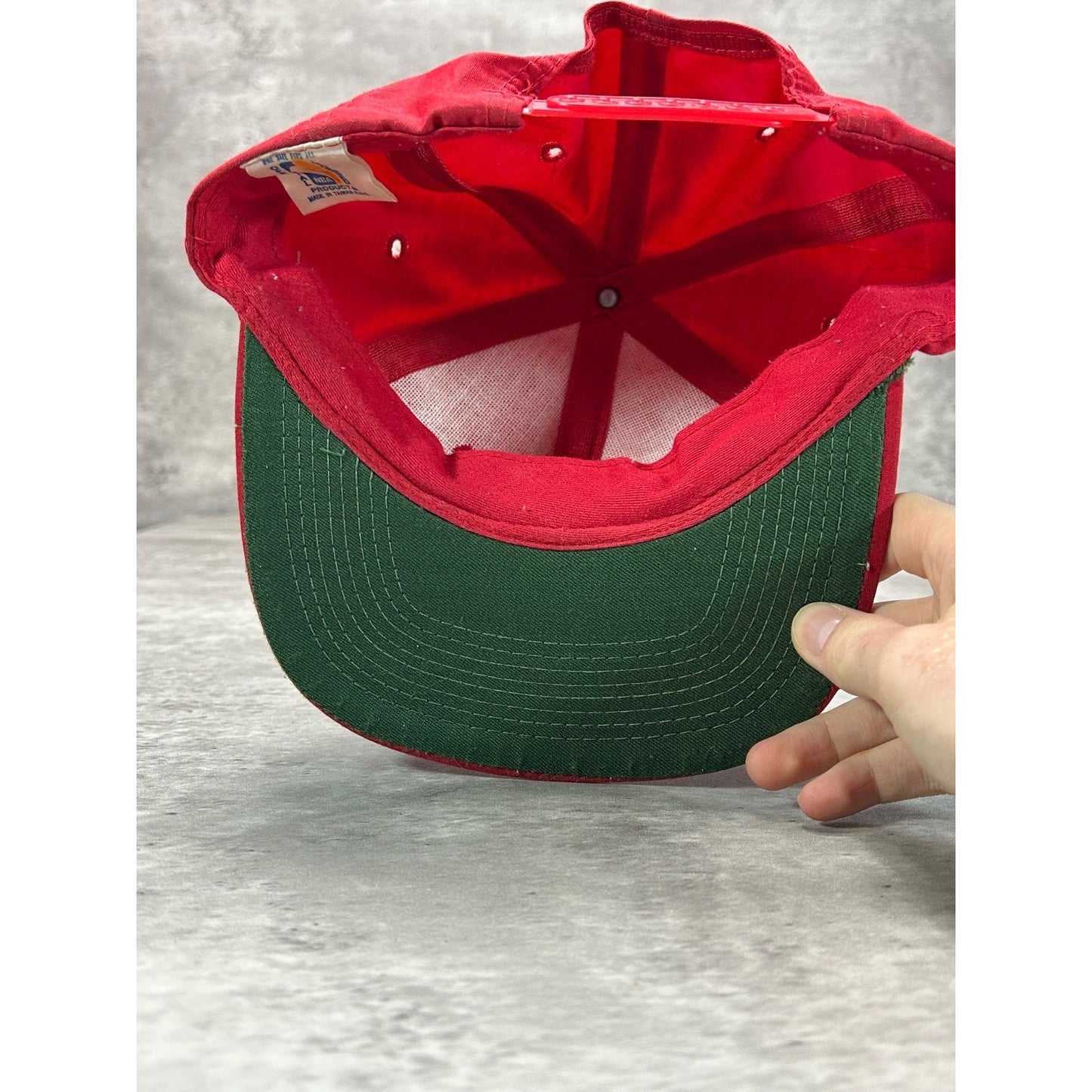 Vintage 90s Philadelphia 76ers NBA Embroidered Logo Basketball Snapback Hat OSFA