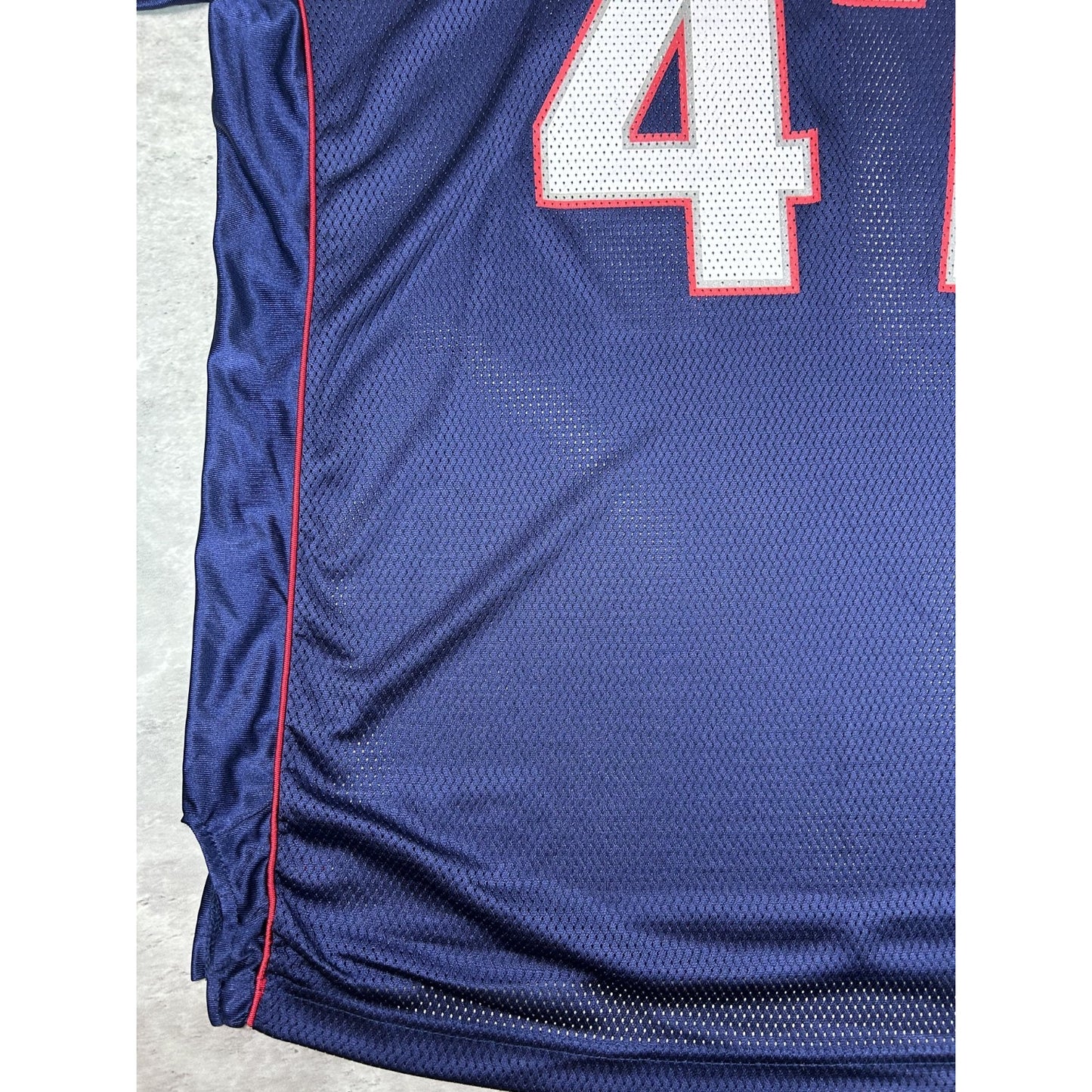Vintage John Lynch #47 New England Patriots NFL Reebok Jersey Size 2XL