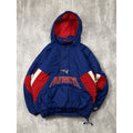 Vintage 90s New England Patriots NFL Starter 1/2 Zip Pullover Jacket Size XL
