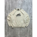 Vintage Creek Falls Duck Embroidered Graphic Nature Knit Sweater Size 2XLT