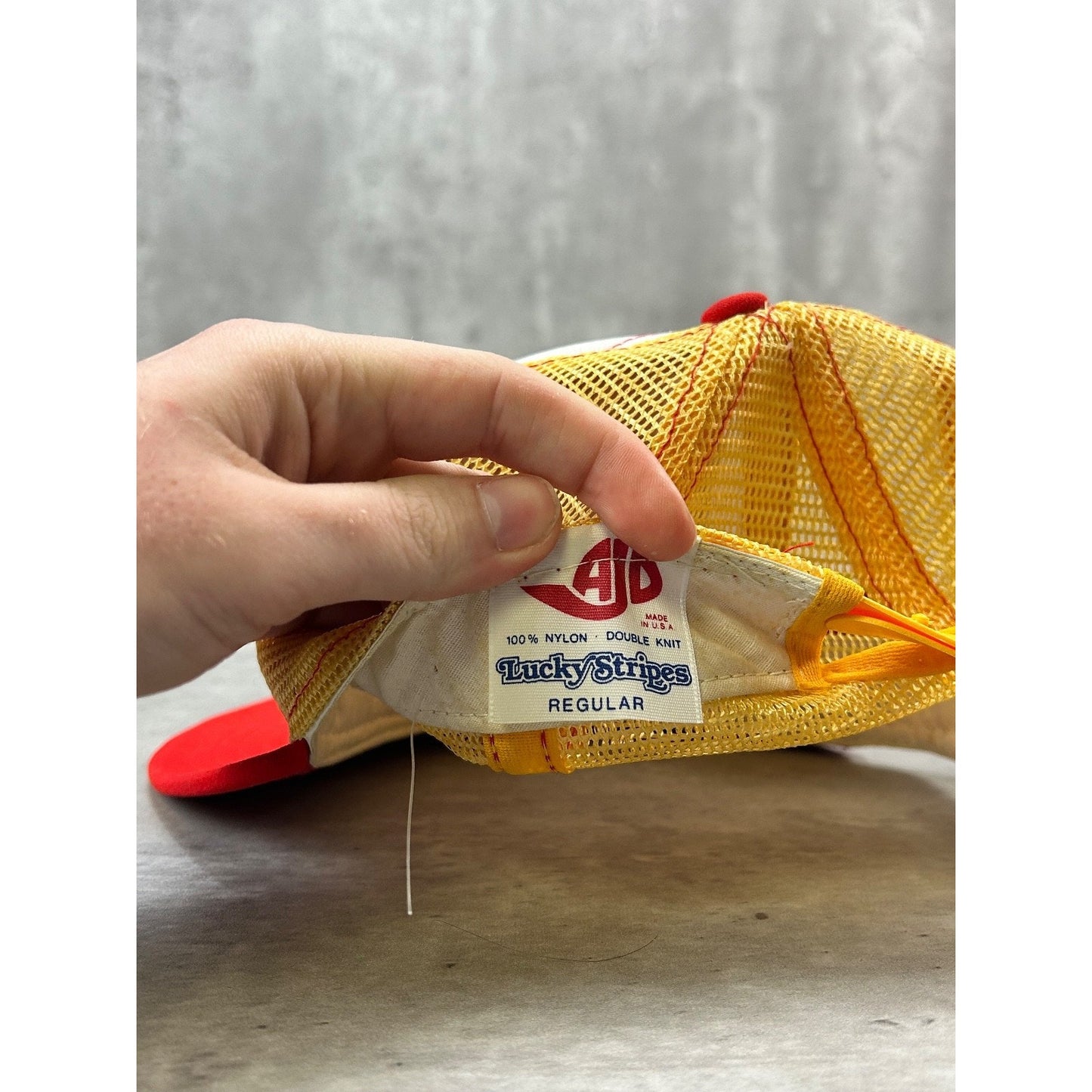 Vintage 80s Philadelphia Stars USFL Lucky Stripes Trucker Snapback Hat OSFA