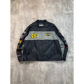 Vintage Jimmie Johnson #48 Nascar Embroidered Leather Race Jacket Size 2XL