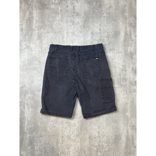 Vintage Dickies Canvas Workwear Five Pocket Shorts Size 35 Navy Blue