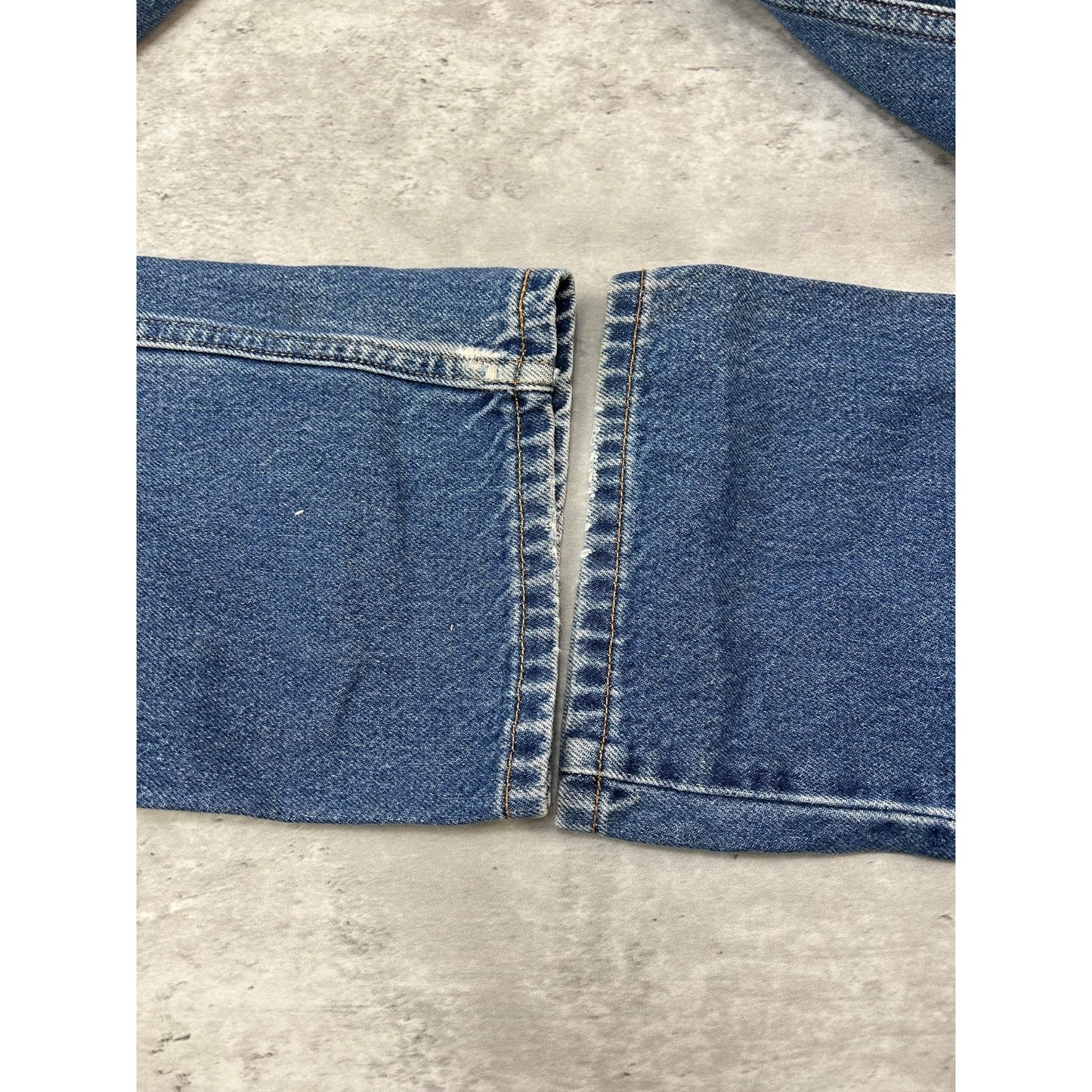 Vintage 90s Levis 505 Red Tab Dark Wash Denim Pants Size 32