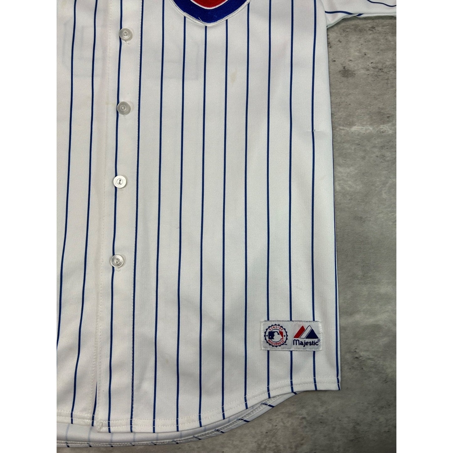 Vintage Derrek Lee #25 Chicago Cubs MLB Stitched Majestic Baseball Jersey Medium