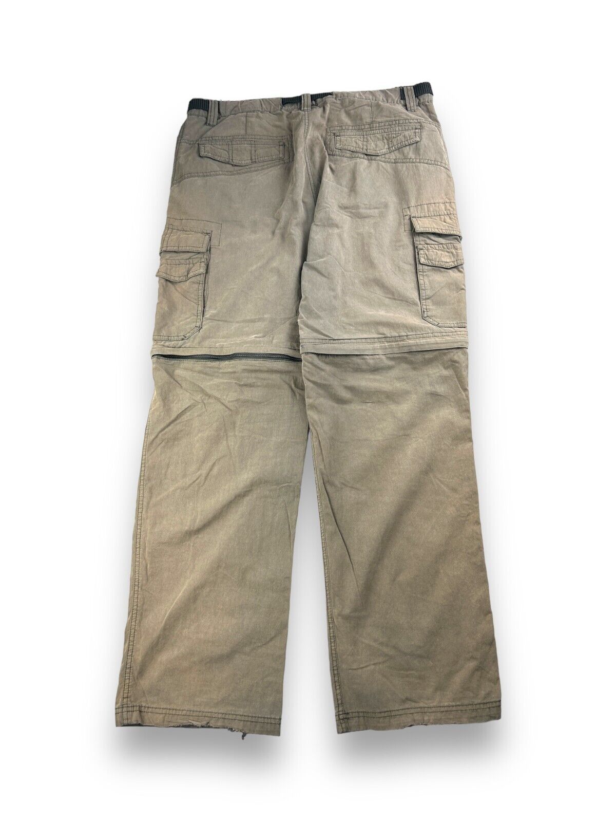 BC Clothing Tactical Convertible Cargo Brown Pants Size 37W Brown