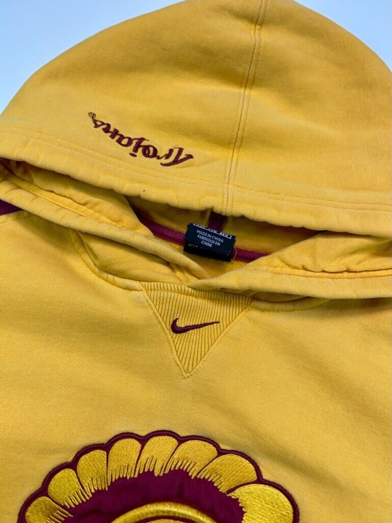 Vintage USC Trojans NCAA Logo Nike Middle Swoosh Hooded Sweatshirt Size 2XL