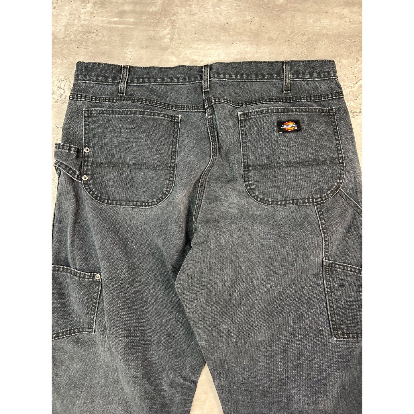 Dickies Canvas Workwear Five Pocket Pants Size 39 Black