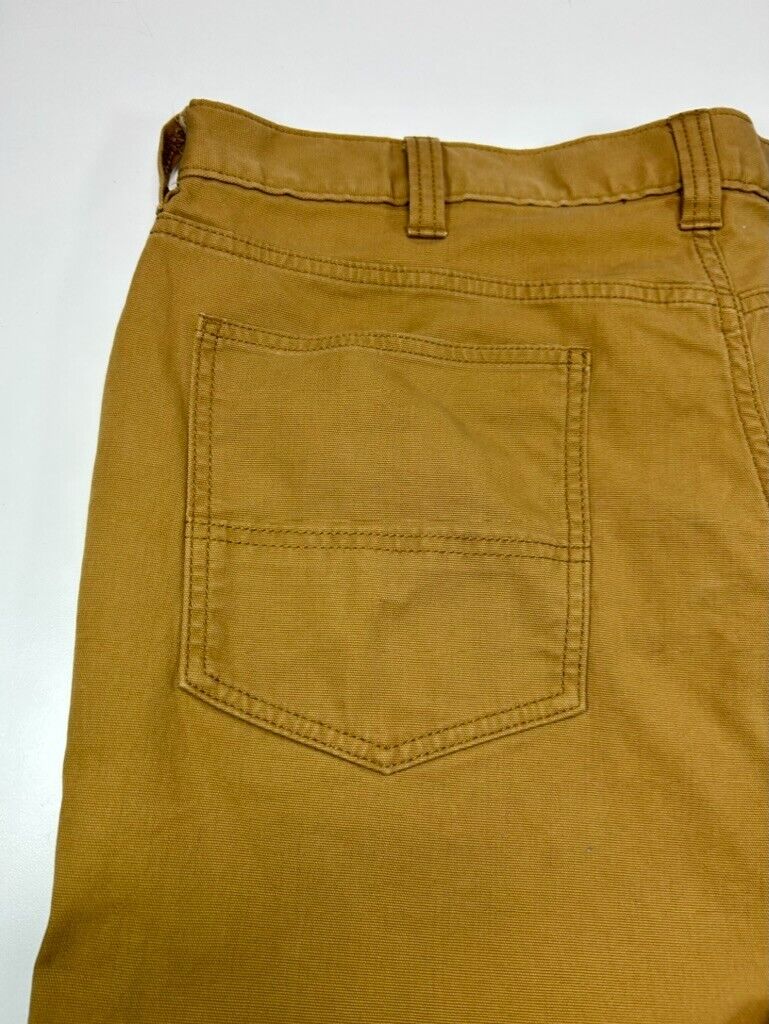 Carhartt Relaxed Fit Canvas Workwear Five Pocket Pants Size 38 Brown