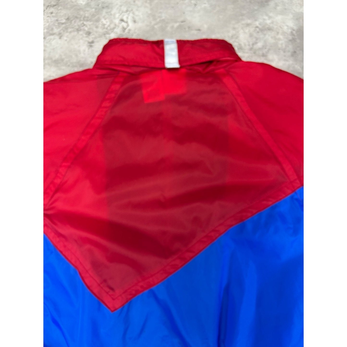 Vintage 80s/90s Youth Nike Embroidered Logo Full Zip Windbreaker Jacket Size XL