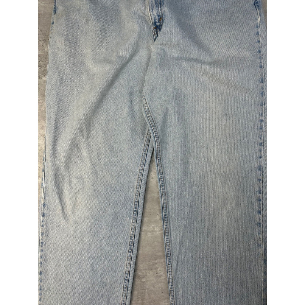 Vintage 90s Women's Levis 512 Slim Fit Red Tab Light Wash Denim Pants Size 36