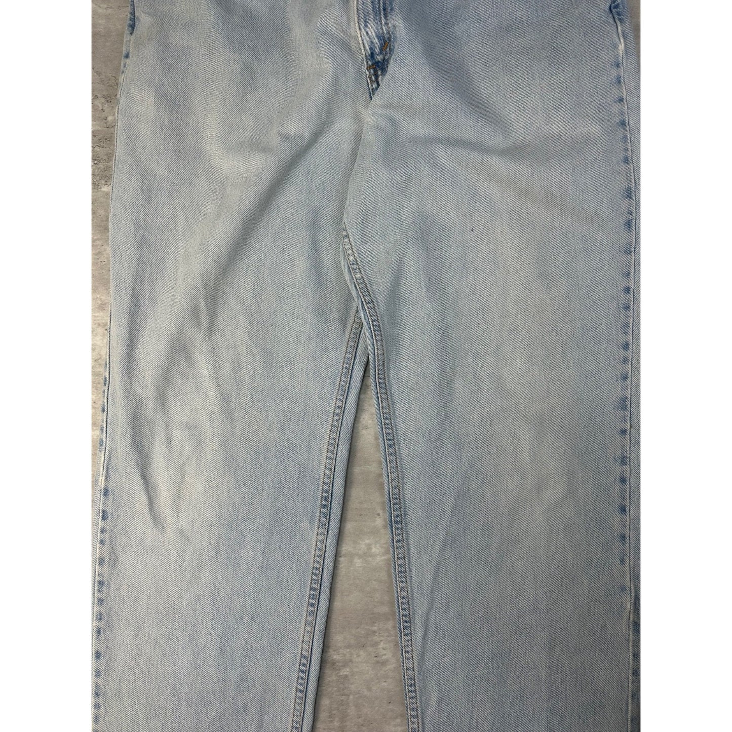 Vintage 90s Women's Levis 512 Slim Fit Red Tab Light Wash Denim Pants Size 36