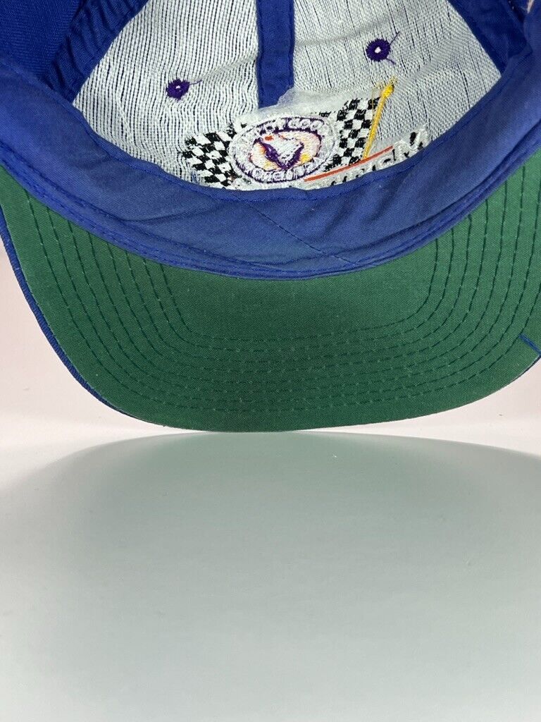 Vtg #22 Bobby Labonte Nascar Maxwell House Racing Embroided Snapback Hat OSFA