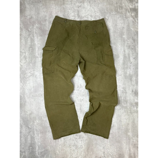 Vintage 1980s/90s MIlitary Nato Army Cargo Pants Size 36 Green