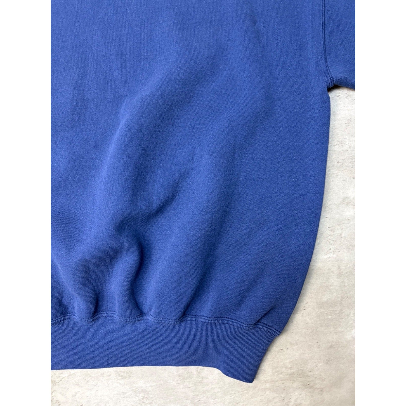Vintage 90s Russell Athletics Blank Pullover Blue Crewneck Sweatshirt Size 2XL