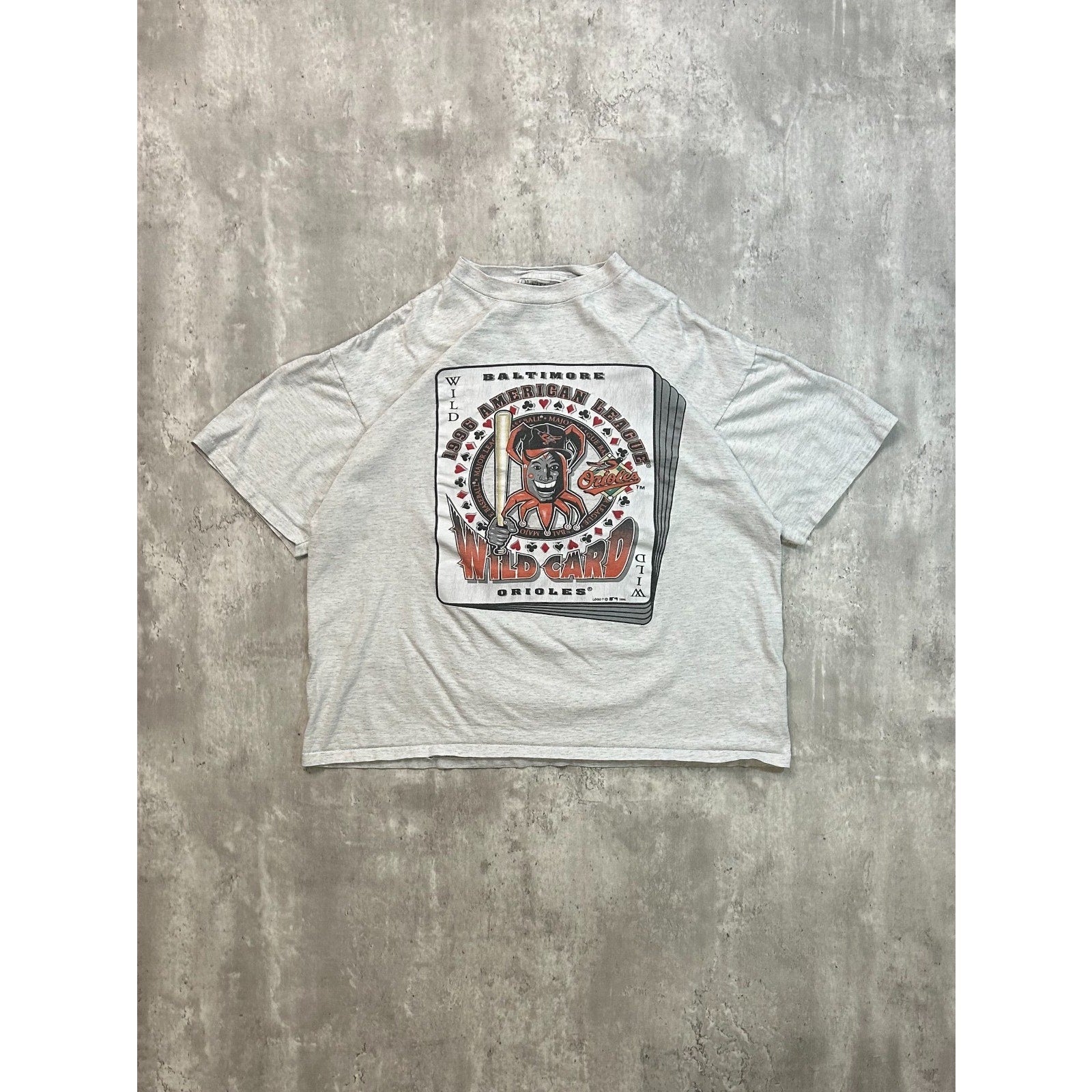 Vintage 90s Baltimore Orioles MLB All Star Game Baseball T-Shirt Size XL