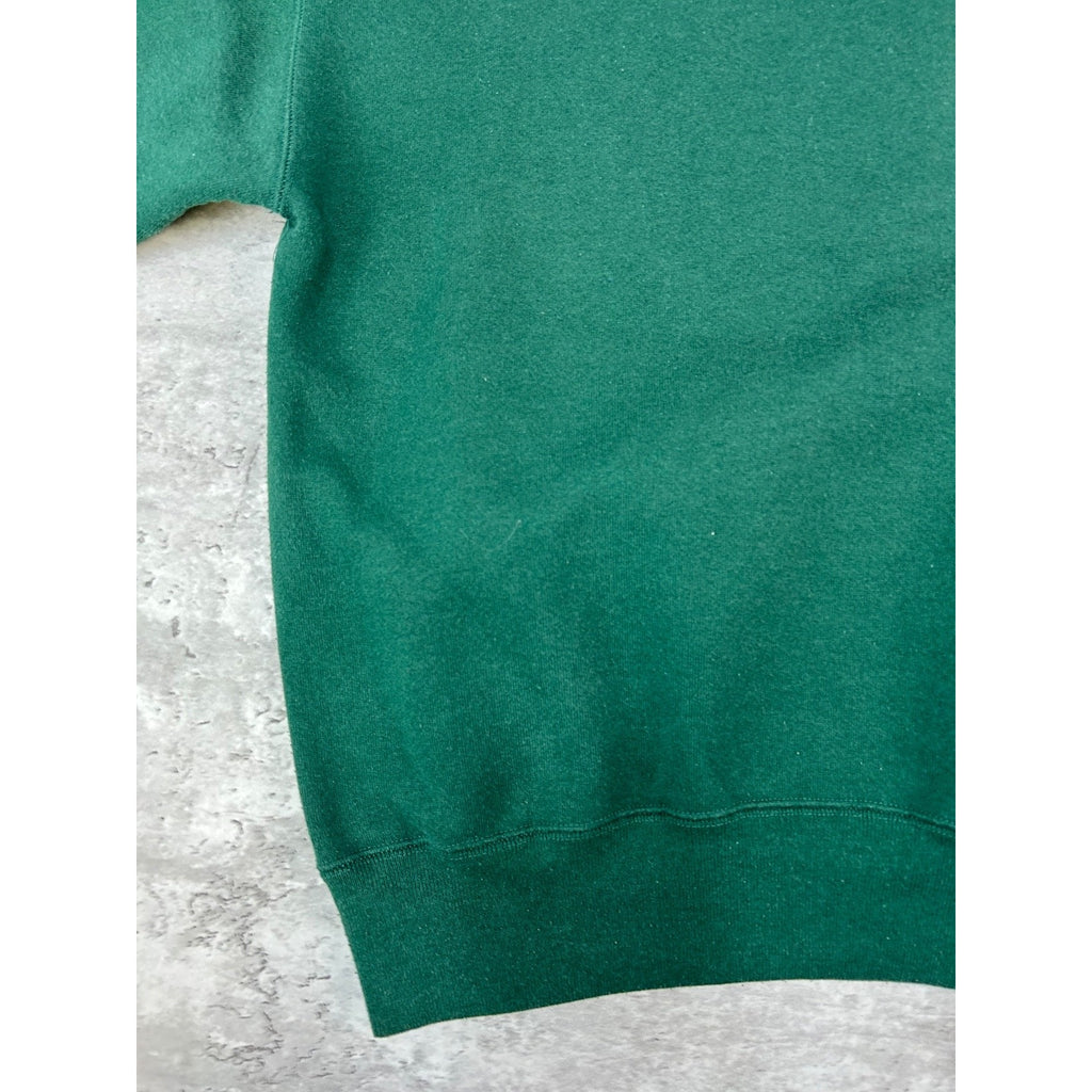 Vintage 90s Slippery Rock NCAA Embroidered Spellout Crewneck Sweatshirt Medium