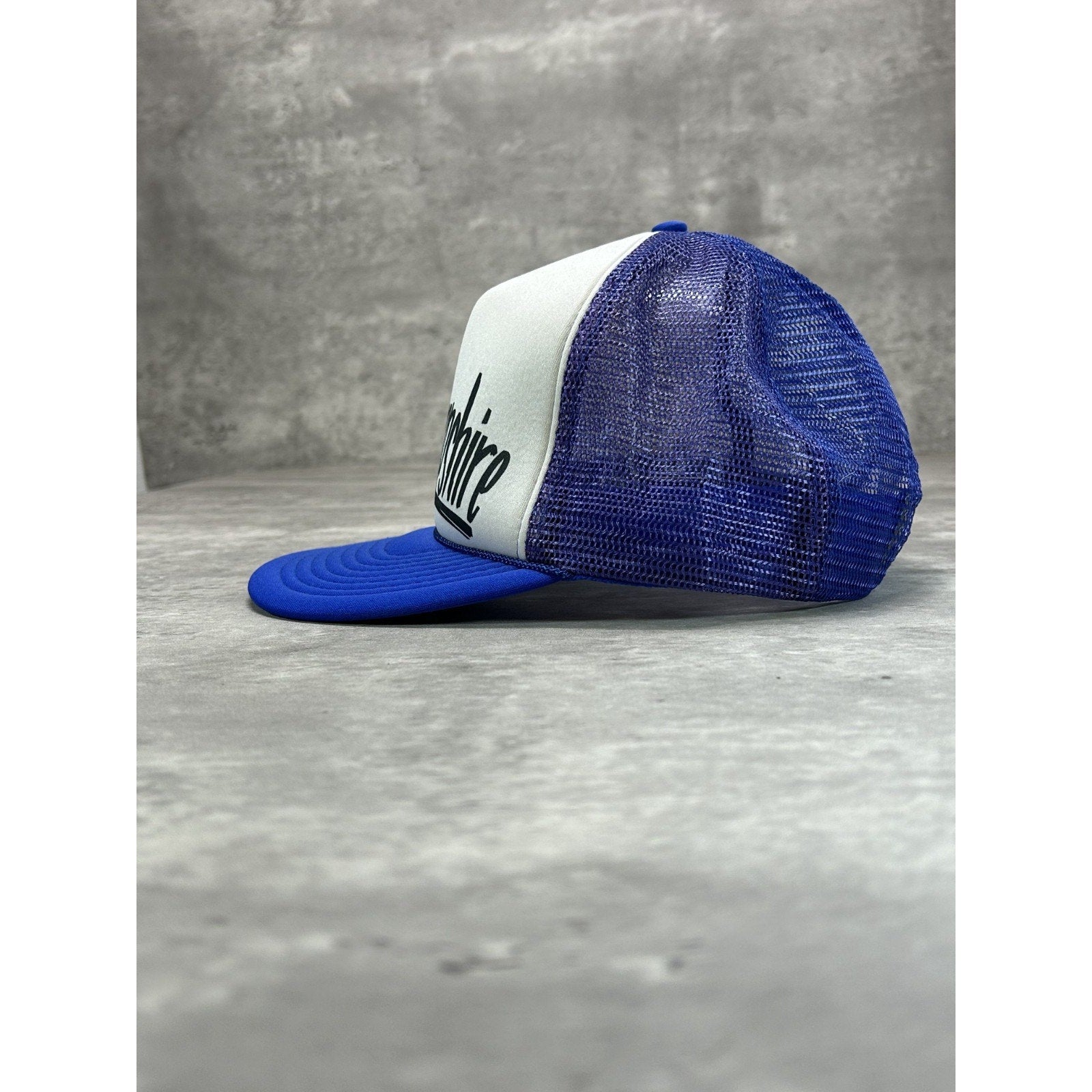 Vintage 90s New Hampshire Destination Spellout Graphic Snapback Hat OSFA