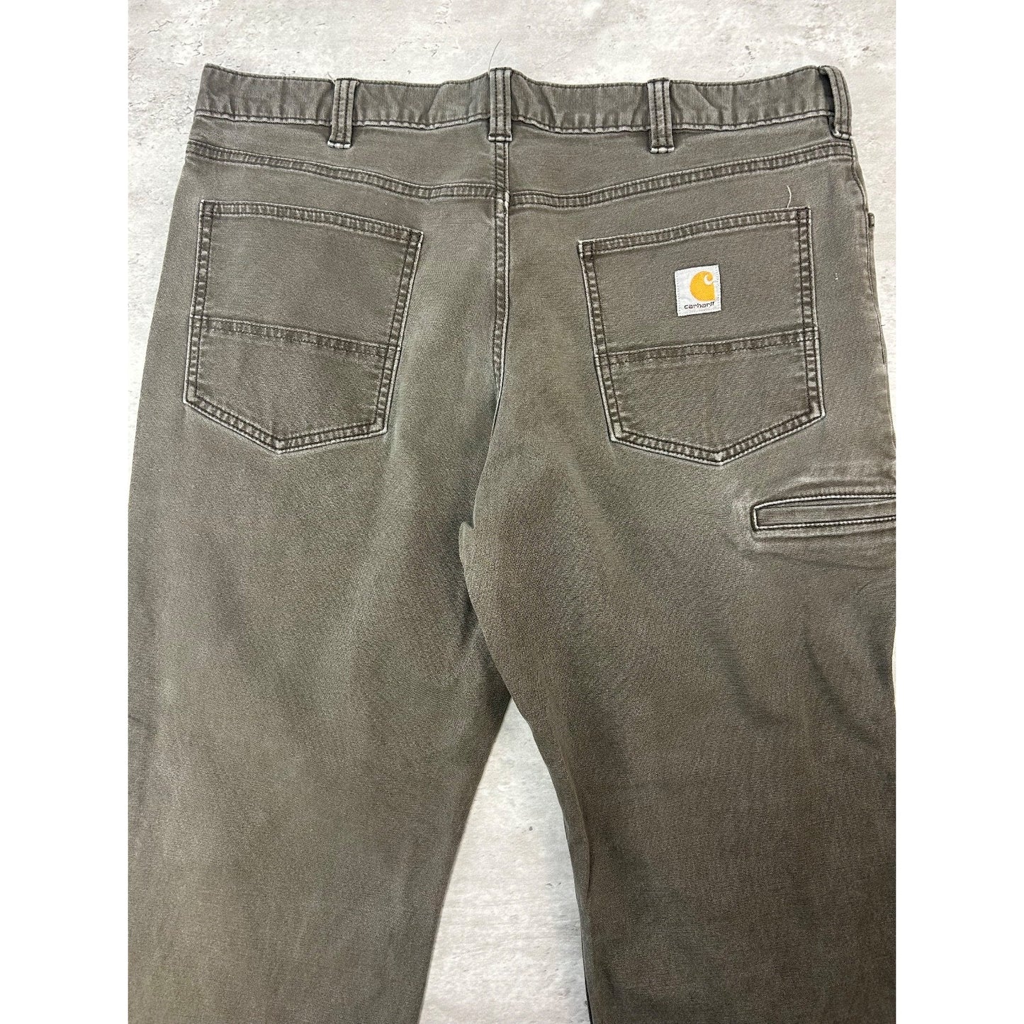 Carhartt Relaxed Fit Canvas Workwear Five Pocket Pants Size 37