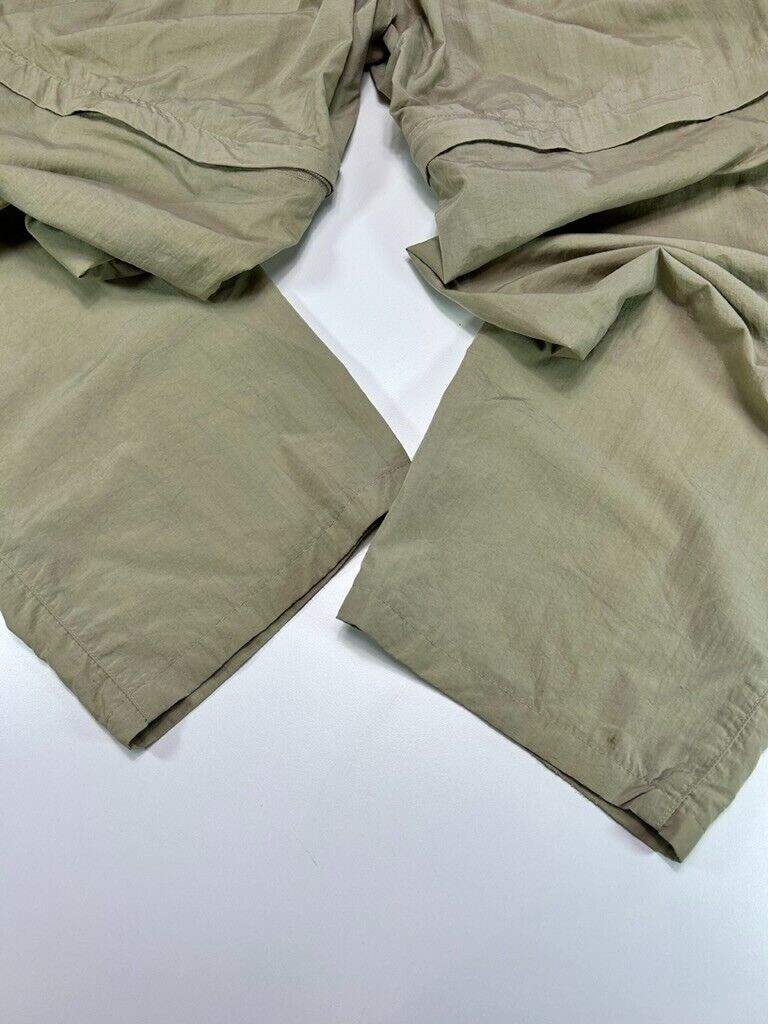 Vintage World Wide Sports Man Nylon Lightweight Convertible Fishing Pants Medium