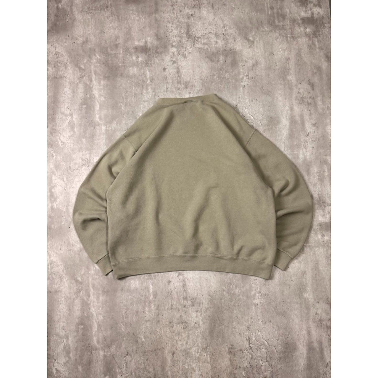 Vintage 2000s Nike Embroidered Mini Swoosh Earth Tone Sweatshirt Size XL