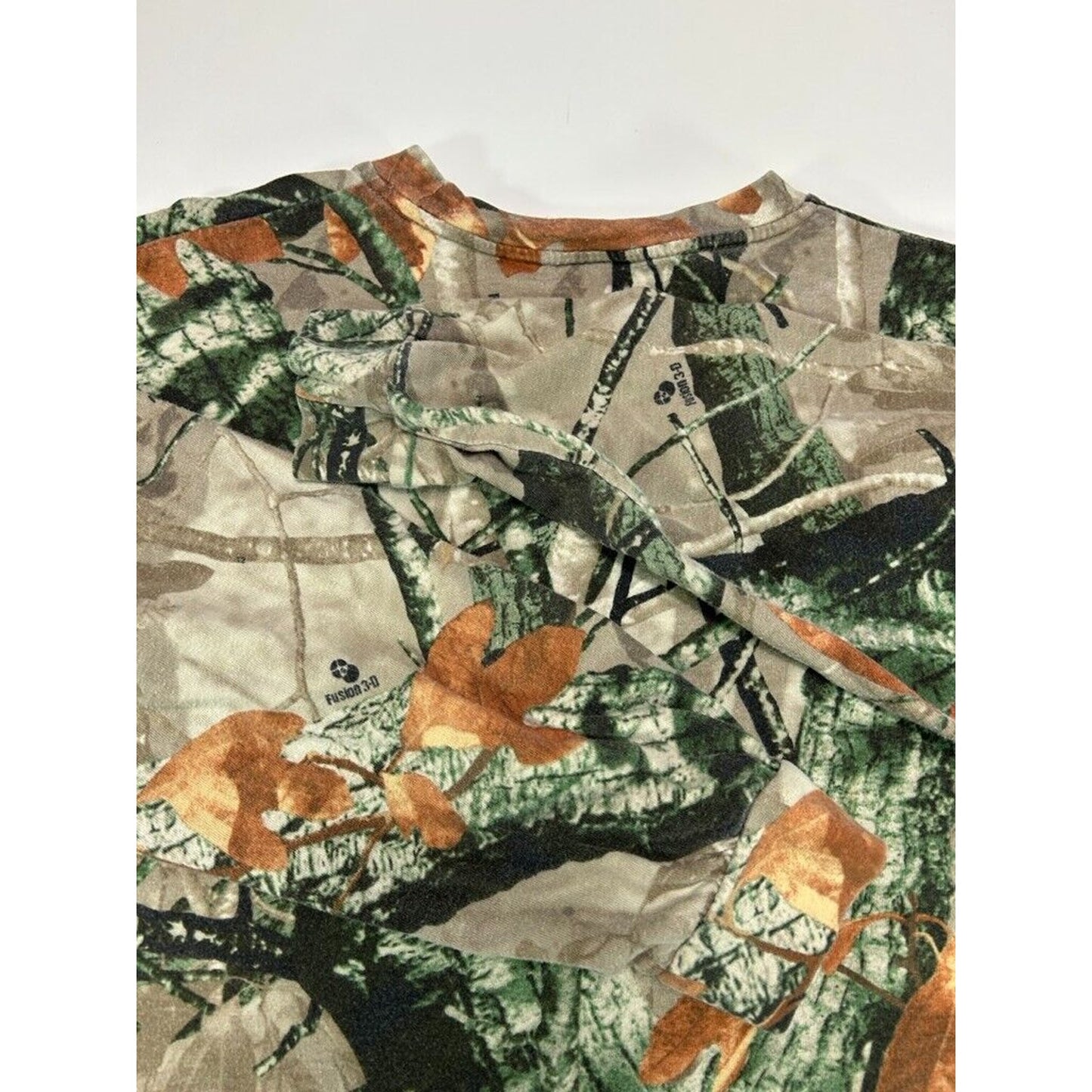 Outfitters Ridge Fusion 3-D Camo Hunter Long Sleeve T-Shirt Size XL