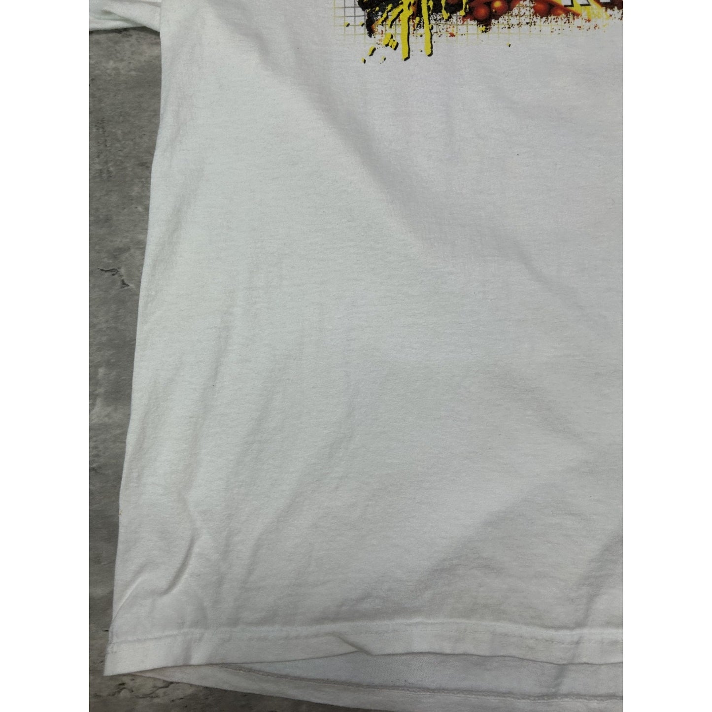 Vintage Kyle Busch #18 M&M Racing Nascar Graphic T-Shirt Size 2XL White