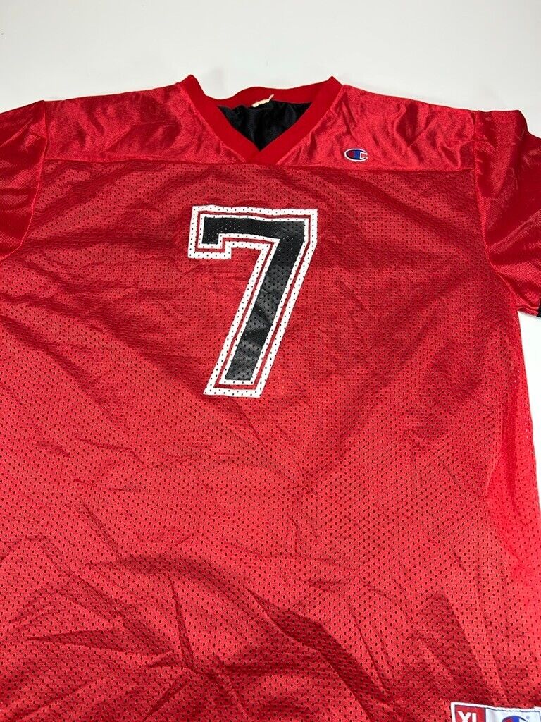 Vintage Atlanta Falcons NFL Reversible Champion Warm Up Football Jersey Size XL