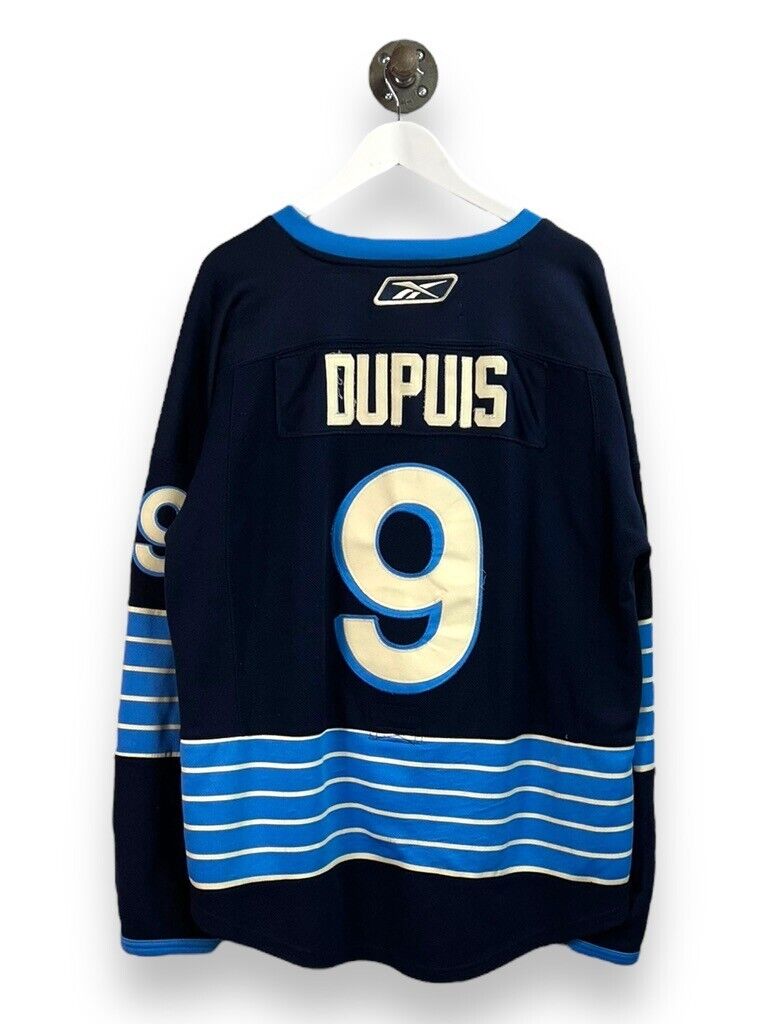 Pascal Dupuis #9 Pittsburgh Penguins Stitched Authentic Jersey Size XL 52