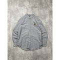 Vintage Polo Ralph Lauren Embroidered Big Pony Button Up Shirt Size XL YOUTH
