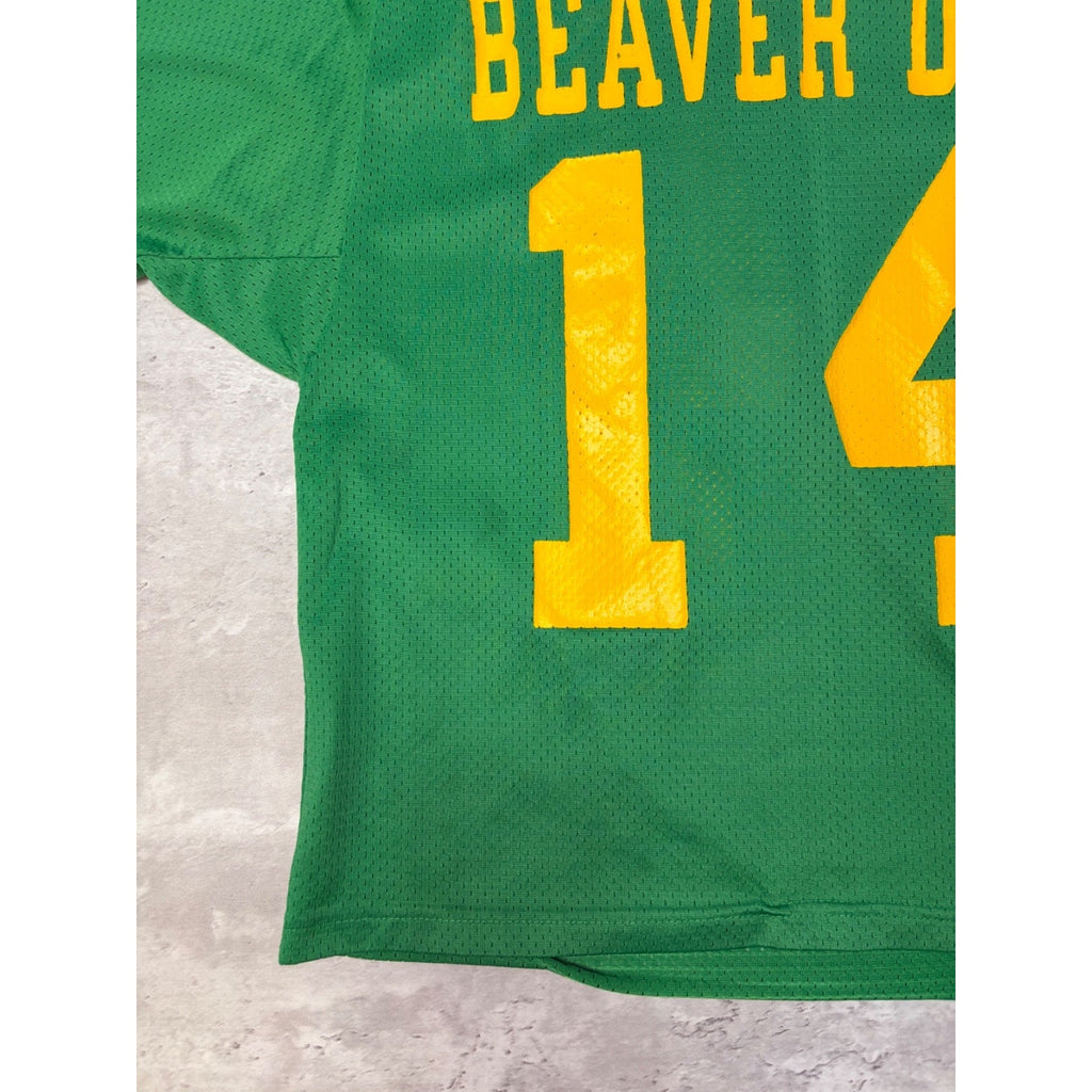 Vintage 80s/90s Beaver Dam #14 Football Jersey Size Large