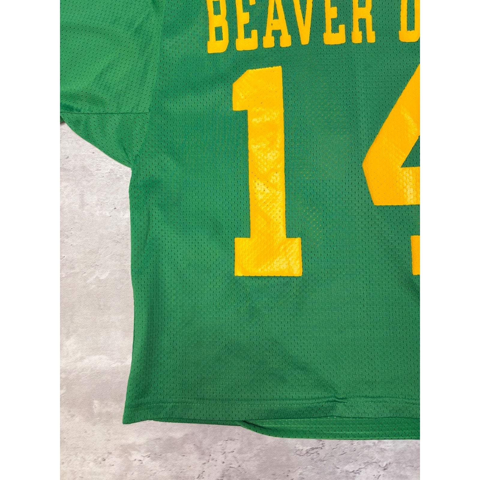 Vintage 80s/90s Beaver Dam #14 Football Jersey Size Large