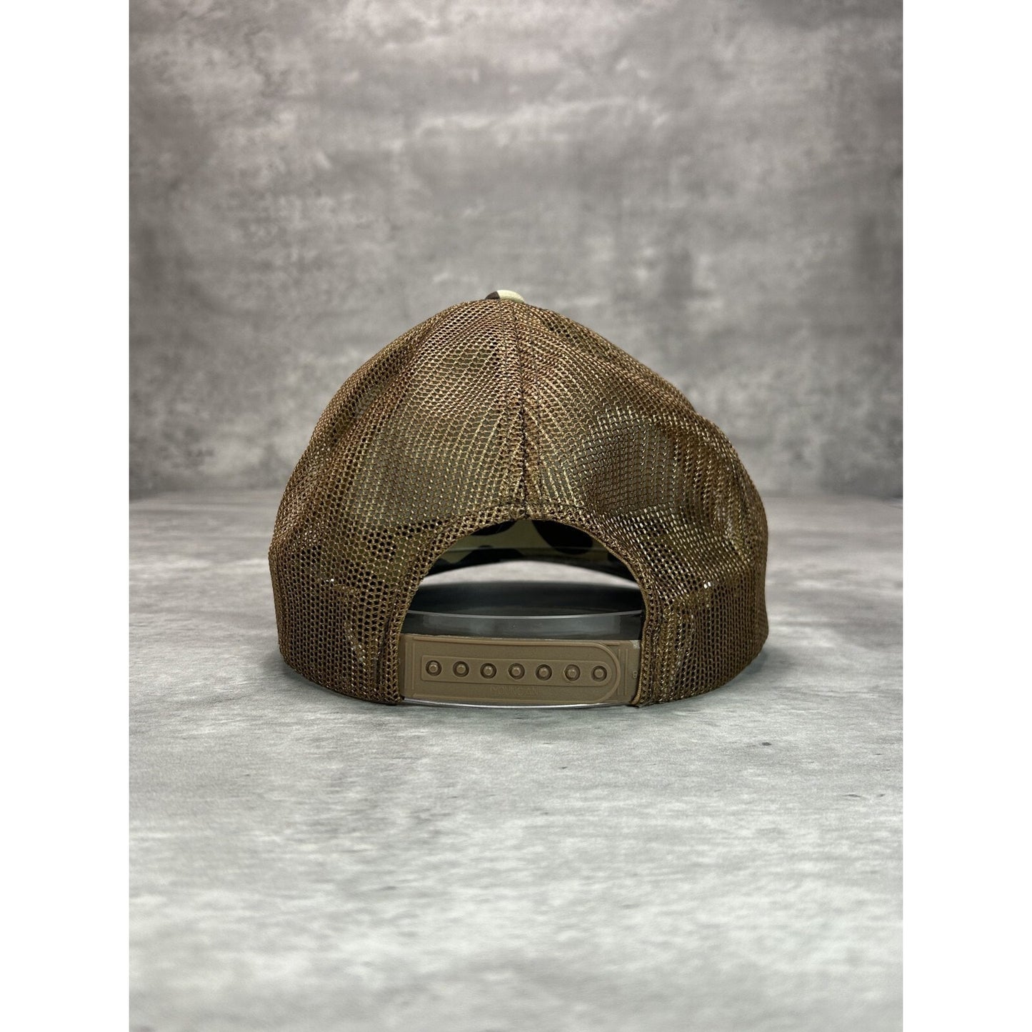 Vintage 80s/90s Duck Camo Hunting Trucker Snapback Hat OSFA