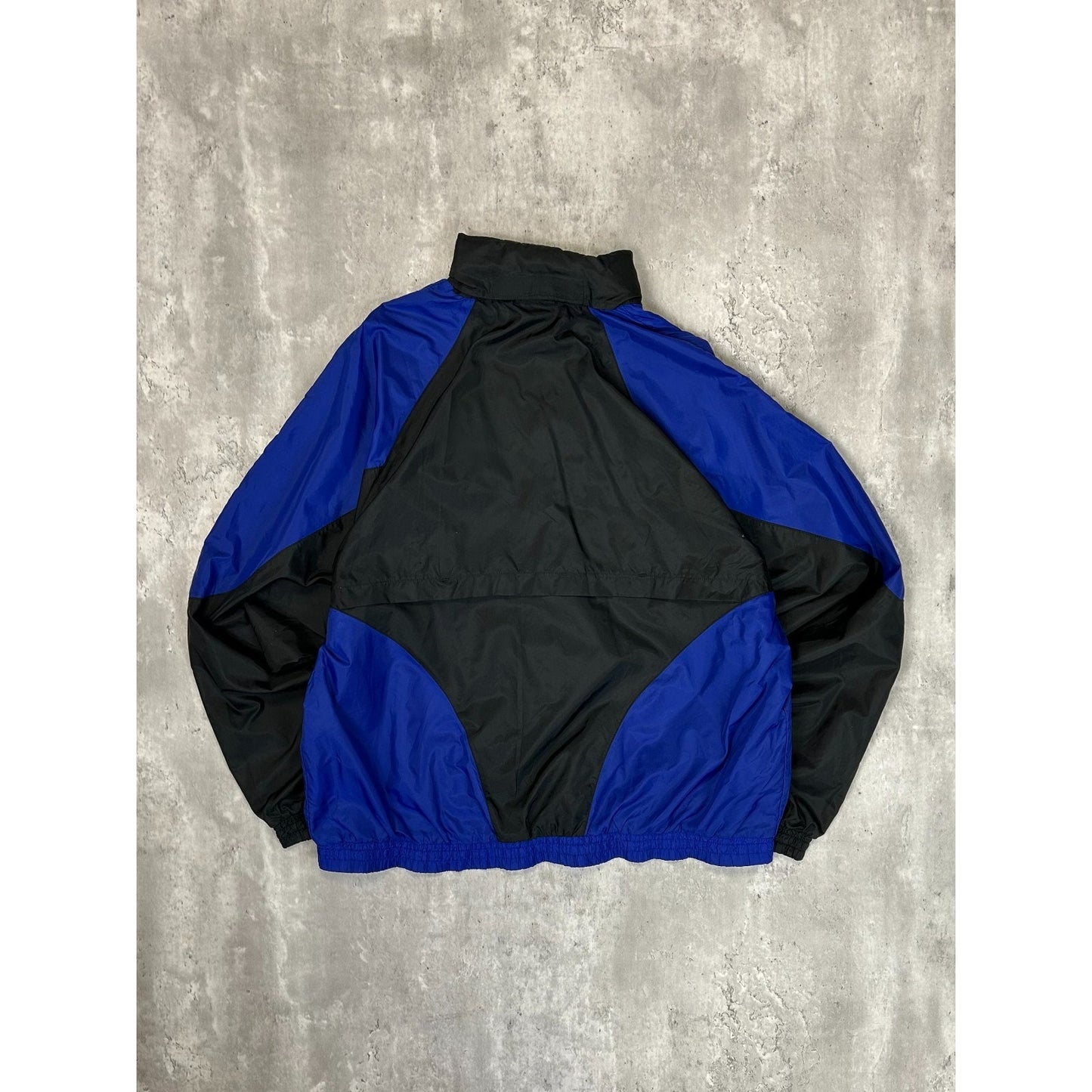 Vintage 90s Adidas Embroidered Trefoil Windbreaker Jacket Size Large