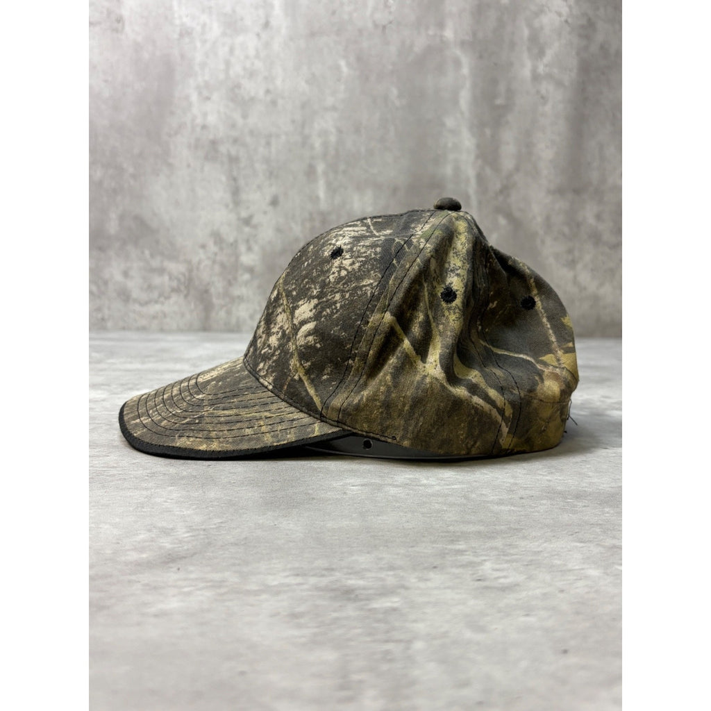 Vintage Blank Camo Hunting Snapback Hat OSFA