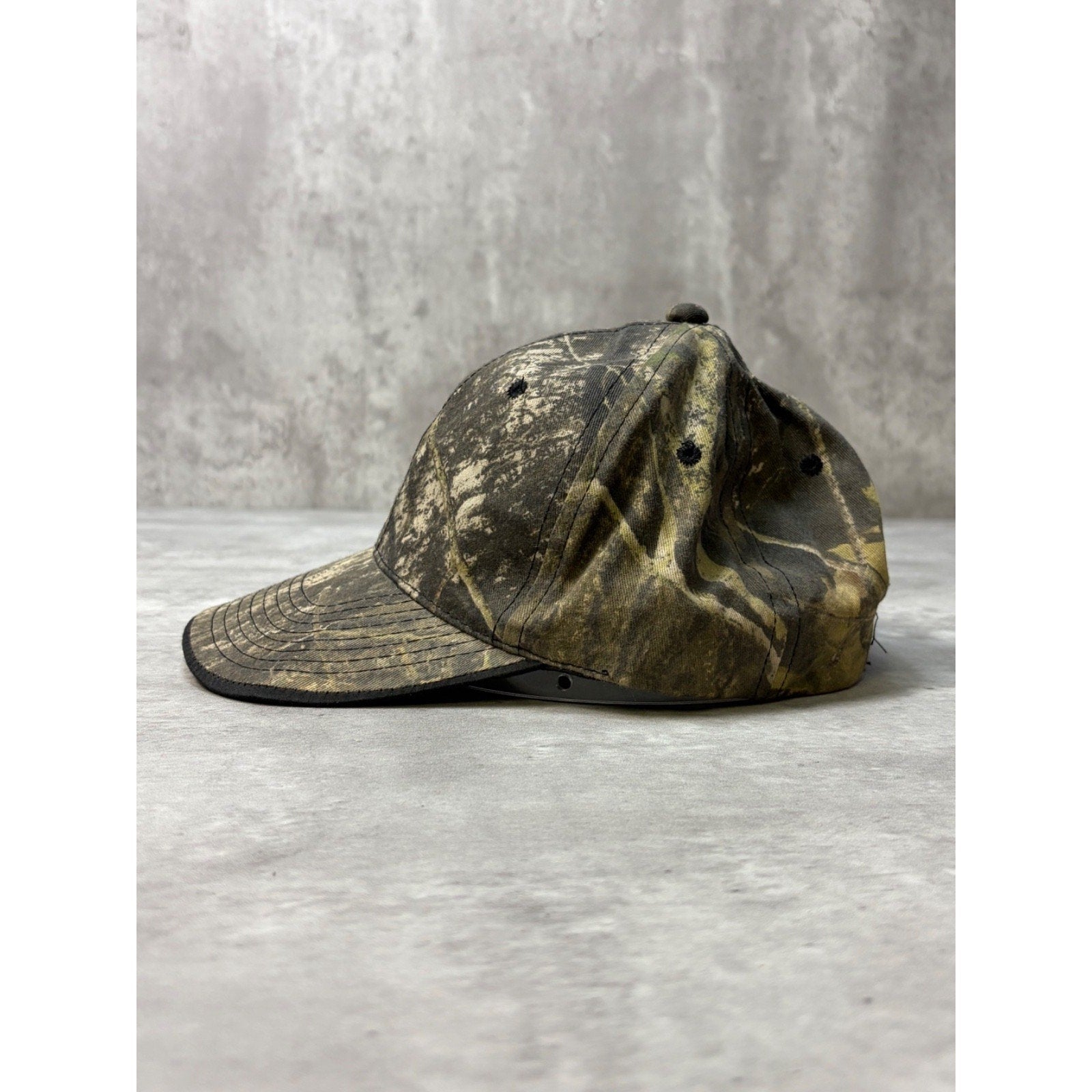 Vintage Blank Camo Hunting Snapback Hat OSFA