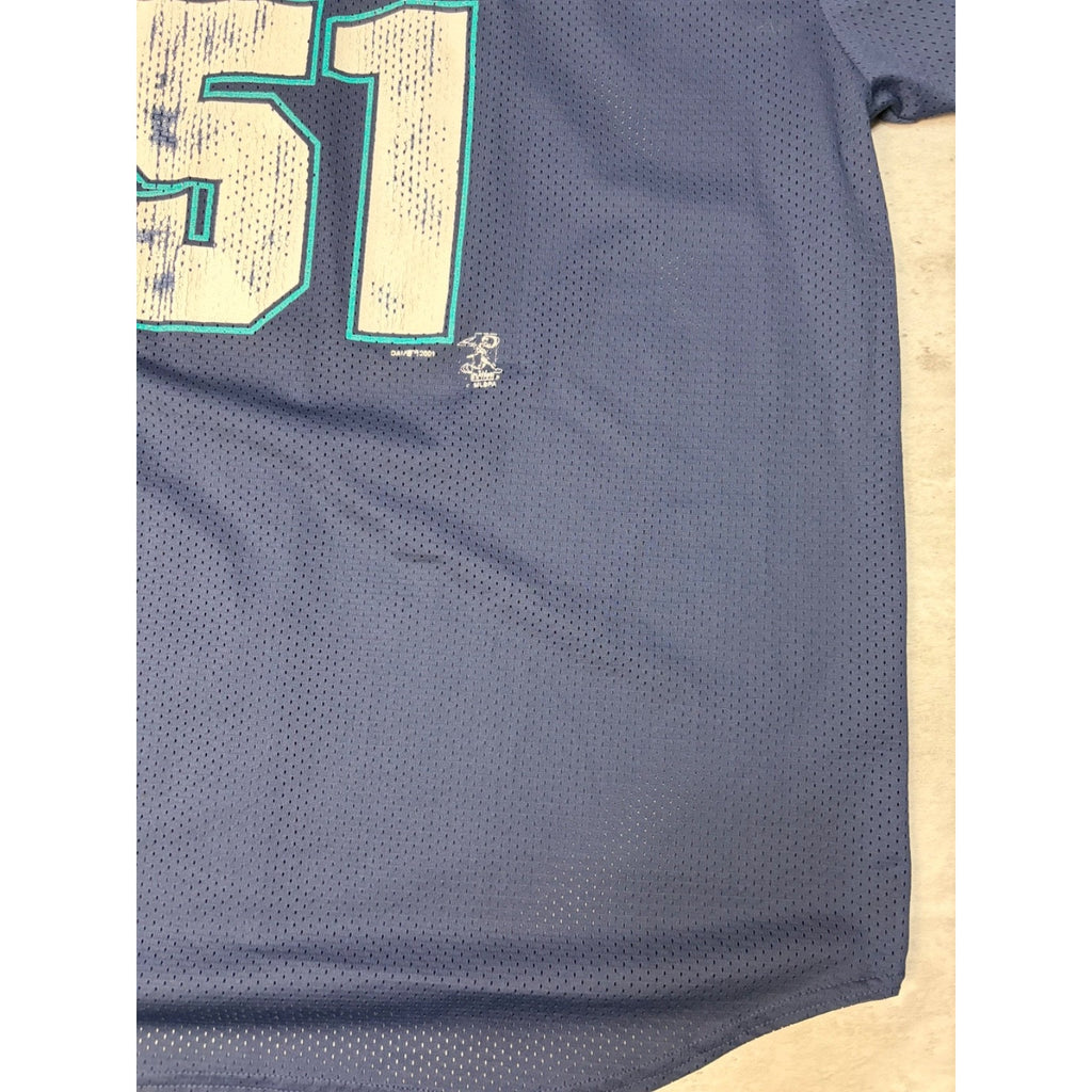 Vintage 2001 Ichiro Suzuki #51 Seattle Mariners Baseball Jersey Size 2XL