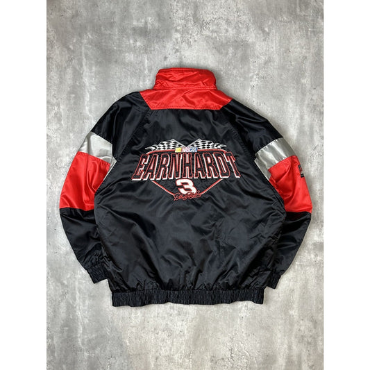 Vintage Dale Earnhardt #3 Nascar Insulated Full Zip Embroidered Jacket Size XL