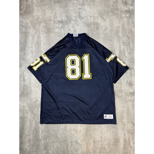 Vintage 90s Tony Martin #81 San Diego Chargers NFL Logo Athletic Jersey Size 2XL