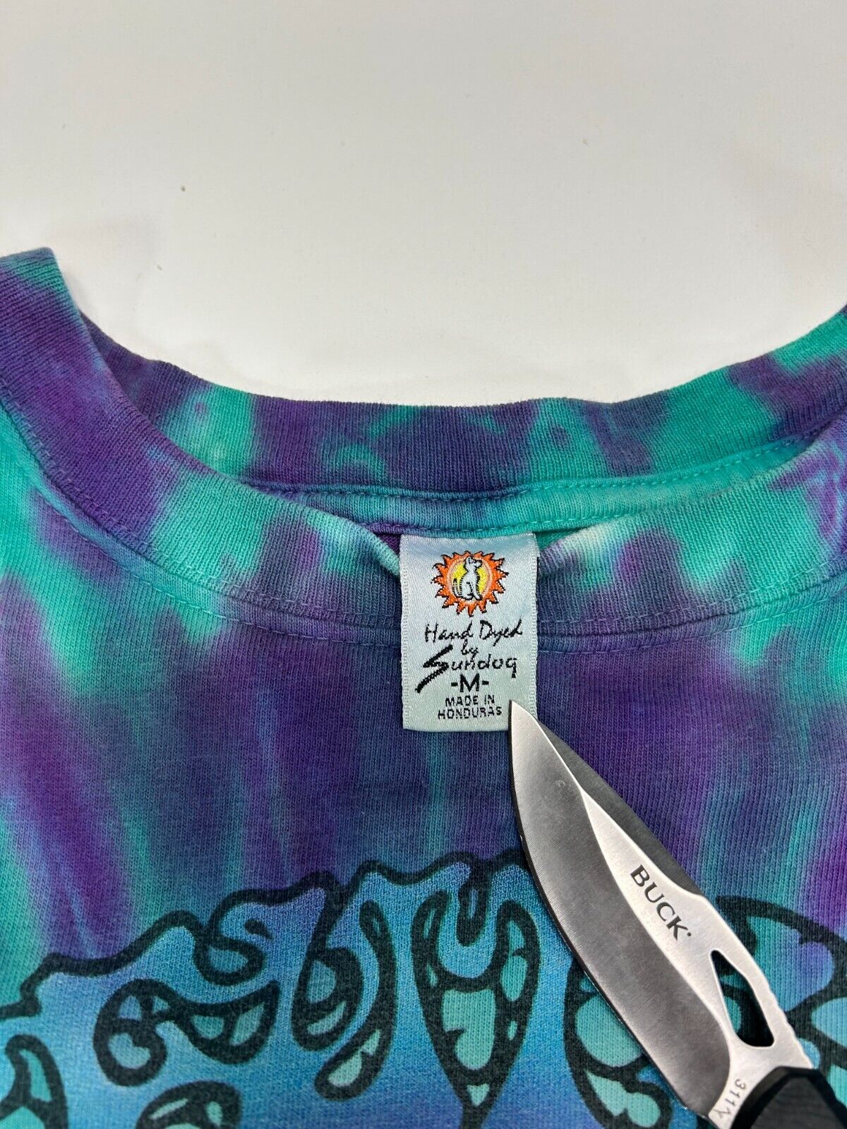 Vintage Grateful Dead 30 Years Sacred Pool Tye Dye Music Band T-Shirt Sz Medium