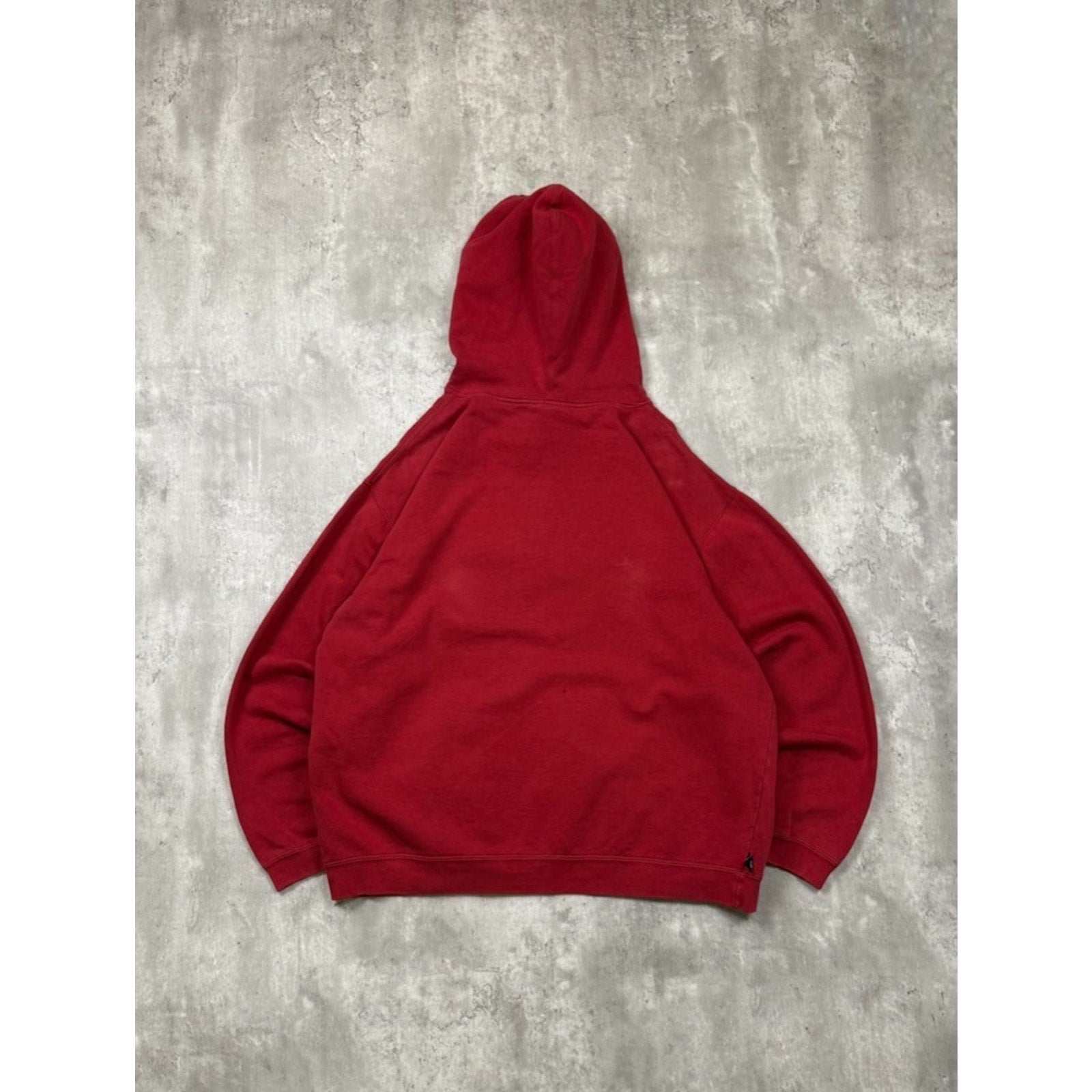 Vintage Y2K Quiksilver Embroidered Logo Spellout Hooded Sweatshirt Size Small