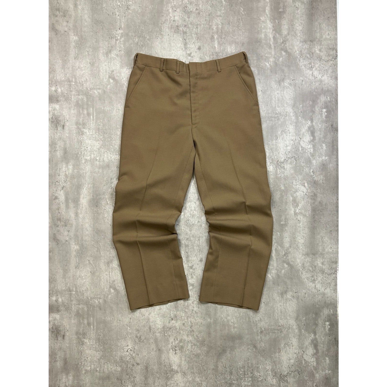 Vintage 70s/80s Pleated Trouser Style Pants Size 36