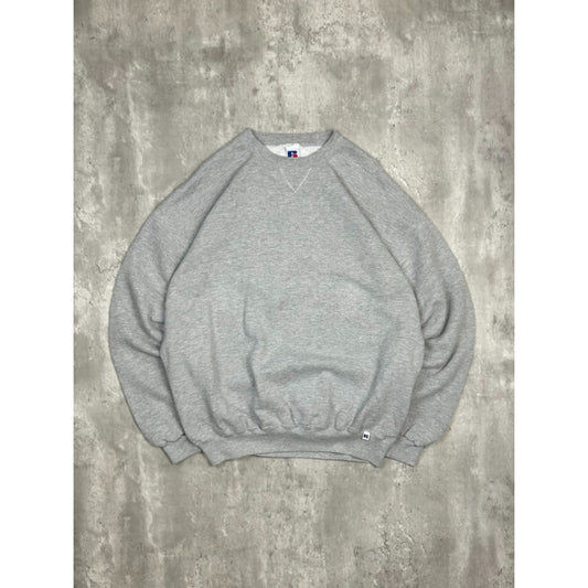 Vintage Russell Athletics Blank Pullover Crewneck Sweatshirt Size XXL