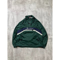 Vintage 90s Champion Embroidered Spellout 1/2 Zip Windbreaker Jacket Size Large