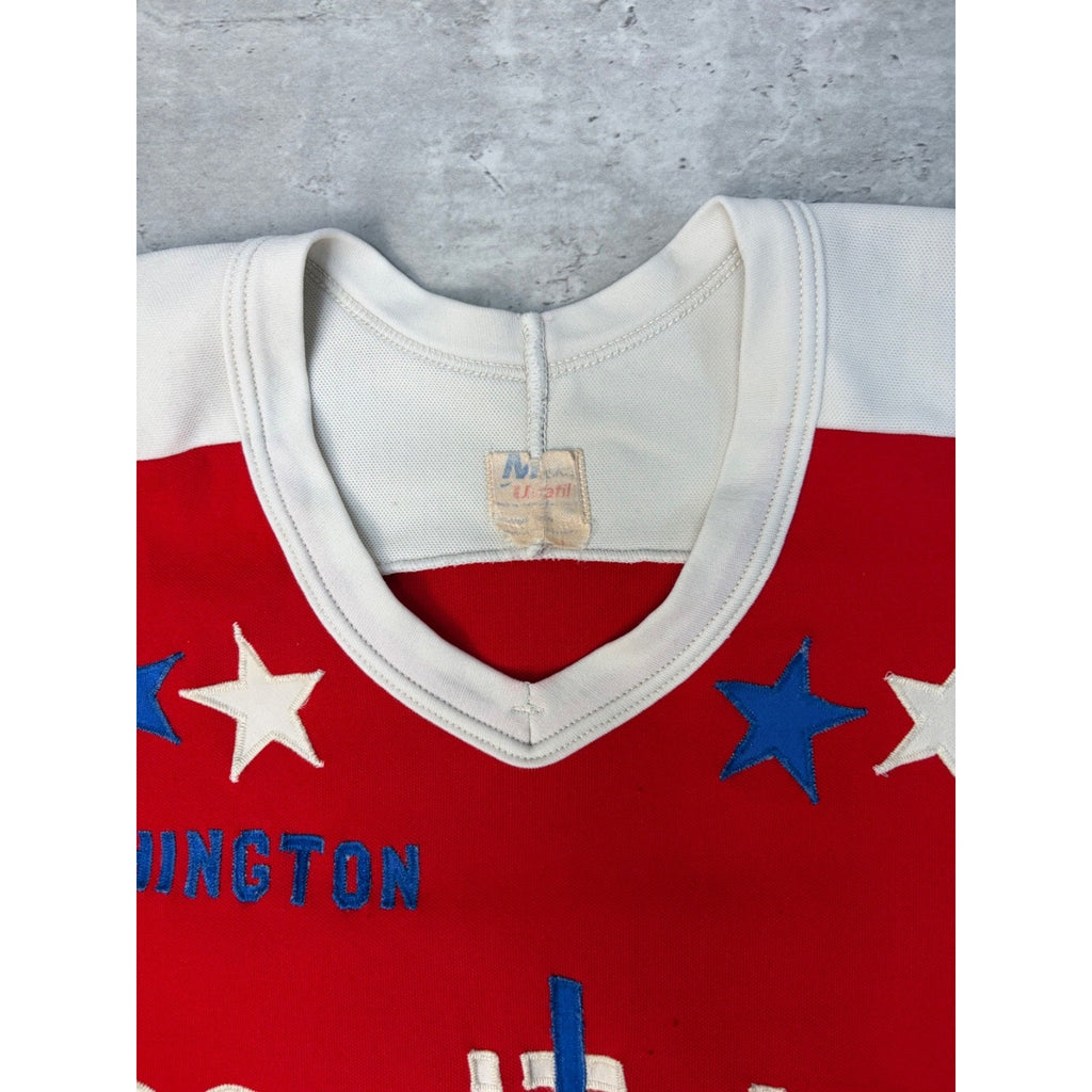 Vintage 80s/90s Mike Gartner #11 Washington Capitals NHL Hockey Jersey Sz Medium