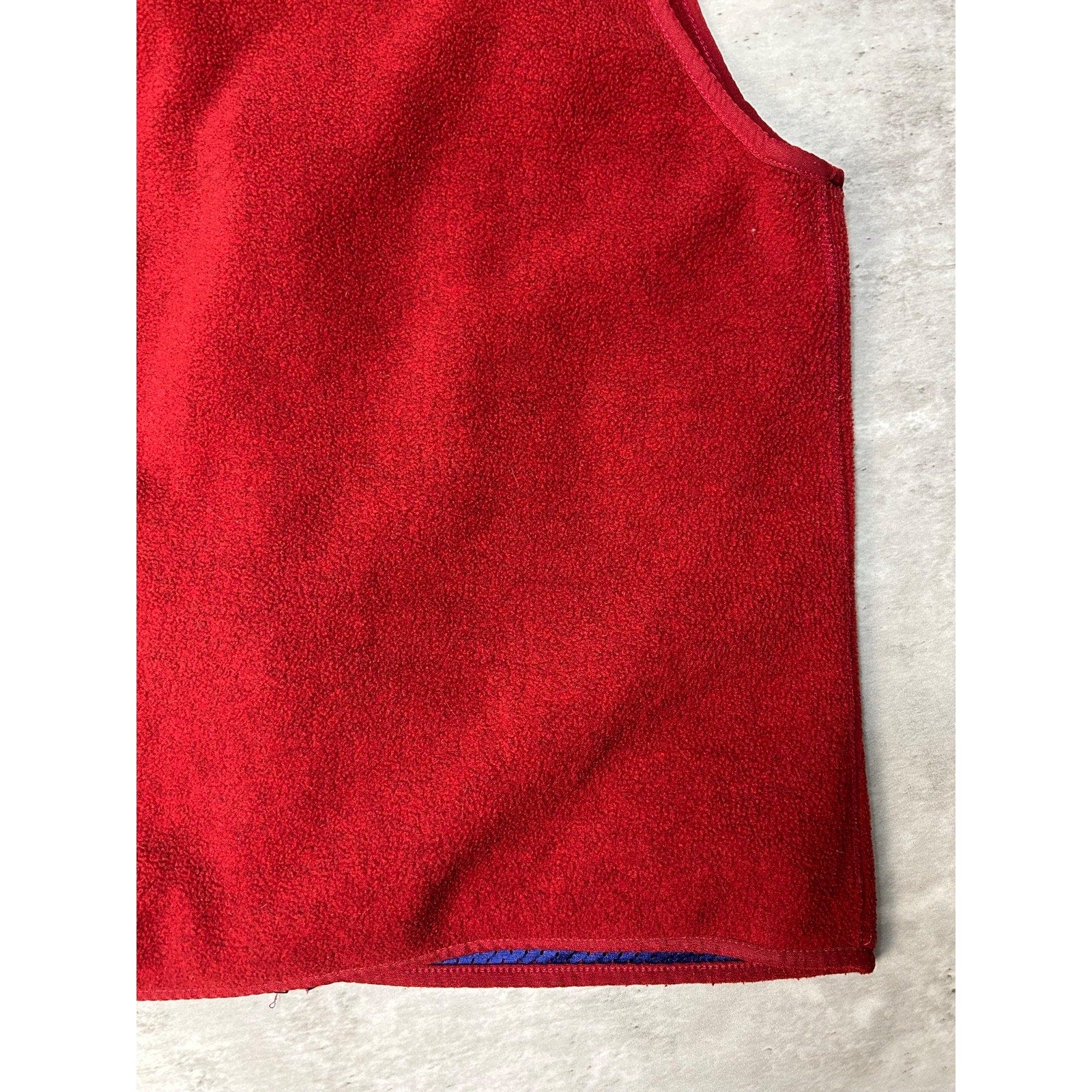 Vintage 90s Patagonia Synchilla Full Zip Fleece Vest Sweatshirt Size XL