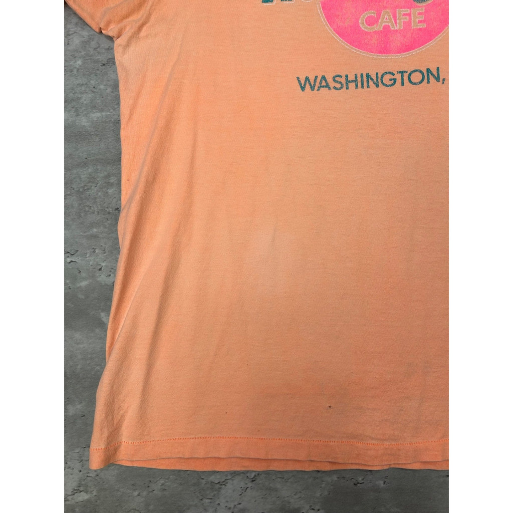 Vintage 90s Hard Rock Cafe Washington Destination Graphic T-Shirt Size XL