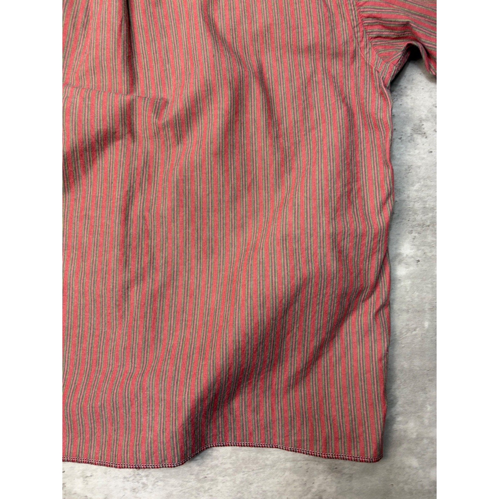 Vintage Polo Ralph Lauren Embroidered Pony Cropped Button Up Shirt Size XL