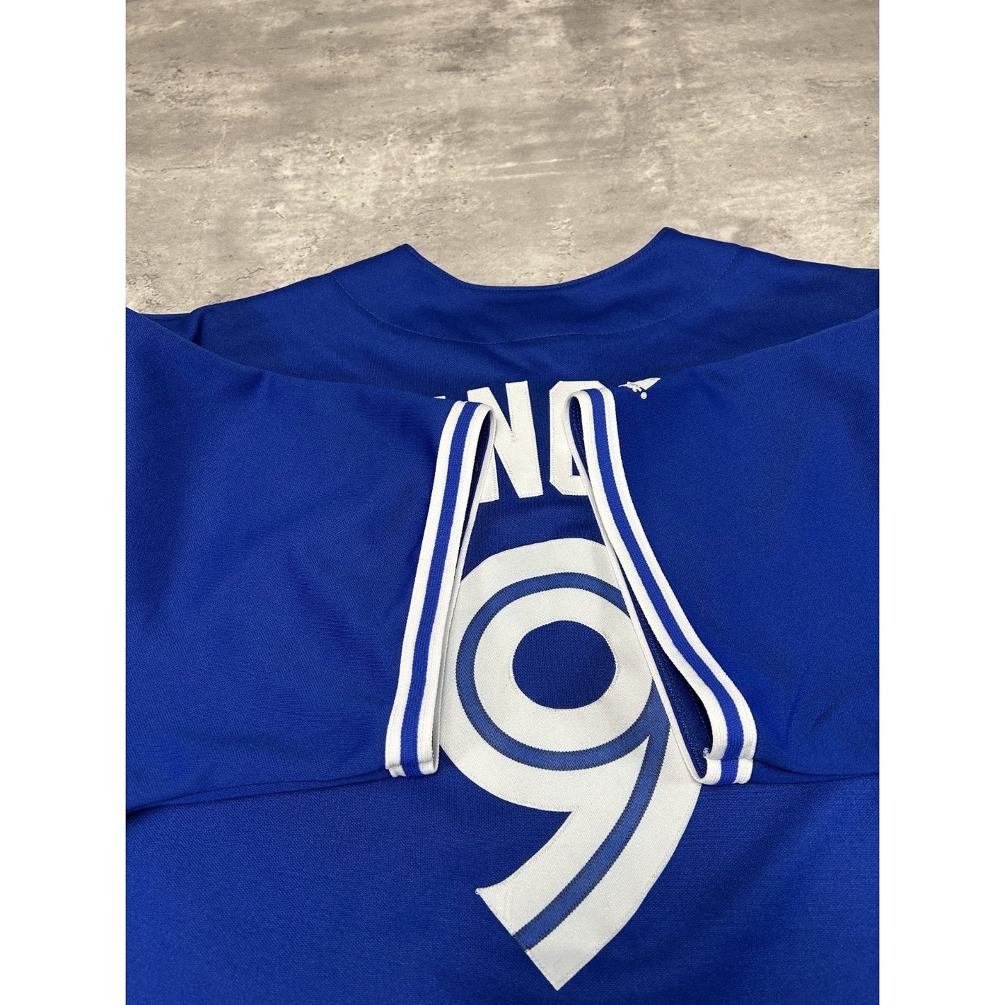 Vintage J.P. Arencibia #9 Toronto Blue Jays MLB Majestic Baseball Jersey Sz 2XL