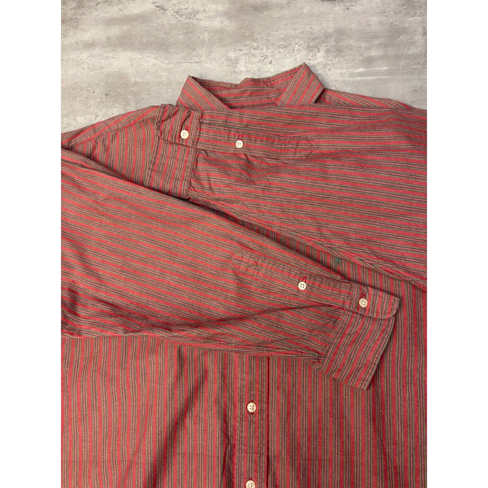 Vintage Polo Ralph Lauren Embroidered Pony Cropped Button Up Shirt Size XL